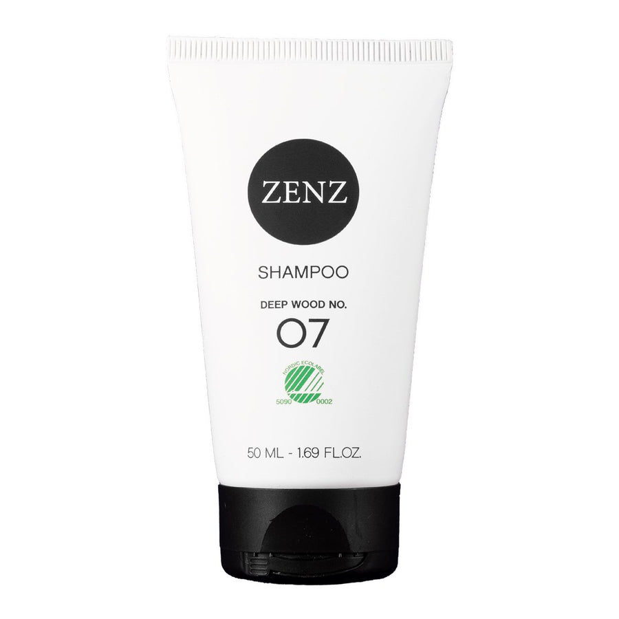 Zenz No.07 Deep Wood Shampoo for Dry / Damaged Hair 50mL